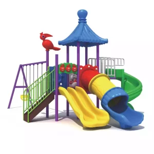 2026 Newest Pirate Ship Playground Slide | Outdoor Games Equipment | Ebaza Garden Toys