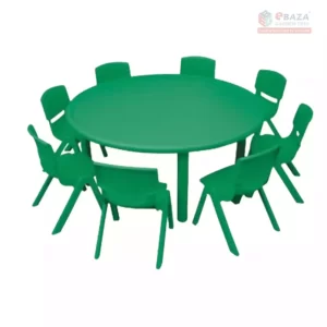 Plastic Children Table and Chair Preschool Furniture Set
