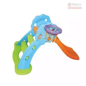 Ebaza Garden Toys: Hot Sale Toddler Slide with Basketball Hoop