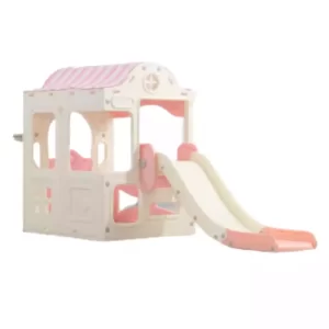 Ebaza Garden Toys: Children's Indoor Plastic Swing Slide Playhouse