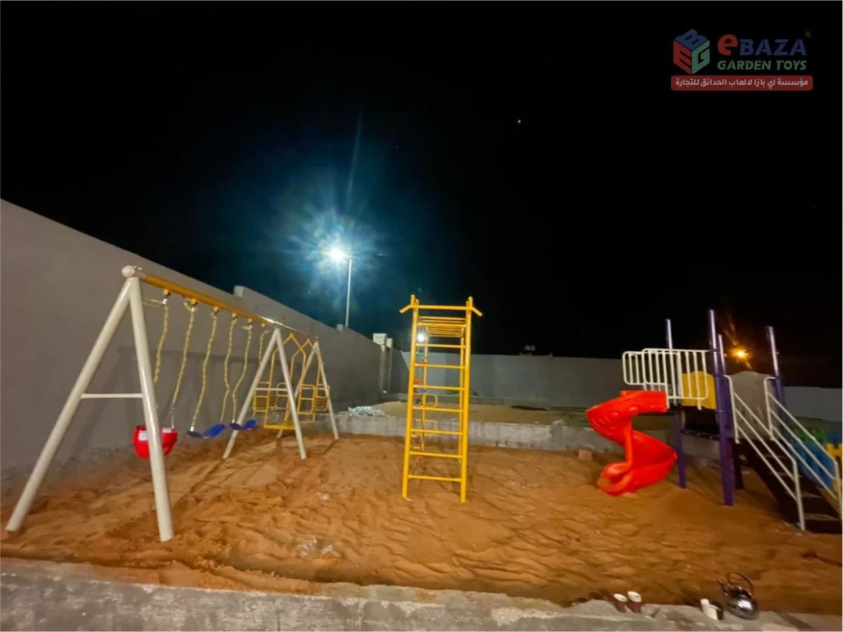 Residential Playground Installation at Compound Villa – Riyadh