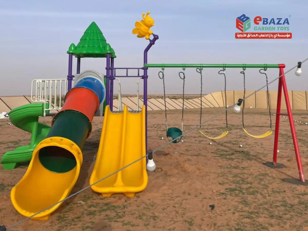 Outdoor Park Playground Project in Abha, Saudi Arabia