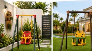 Toddler Outdoor Swings with Extra Safety Support