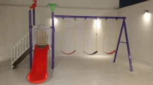Single-Seat Outdoor Swings for Small Gardens and Villas
