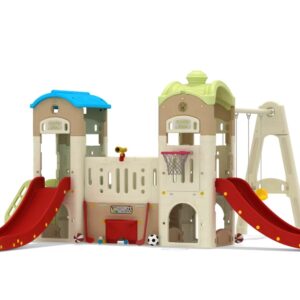 Deluxe L-Shaped Kids Play Club – 390×360×180 cm