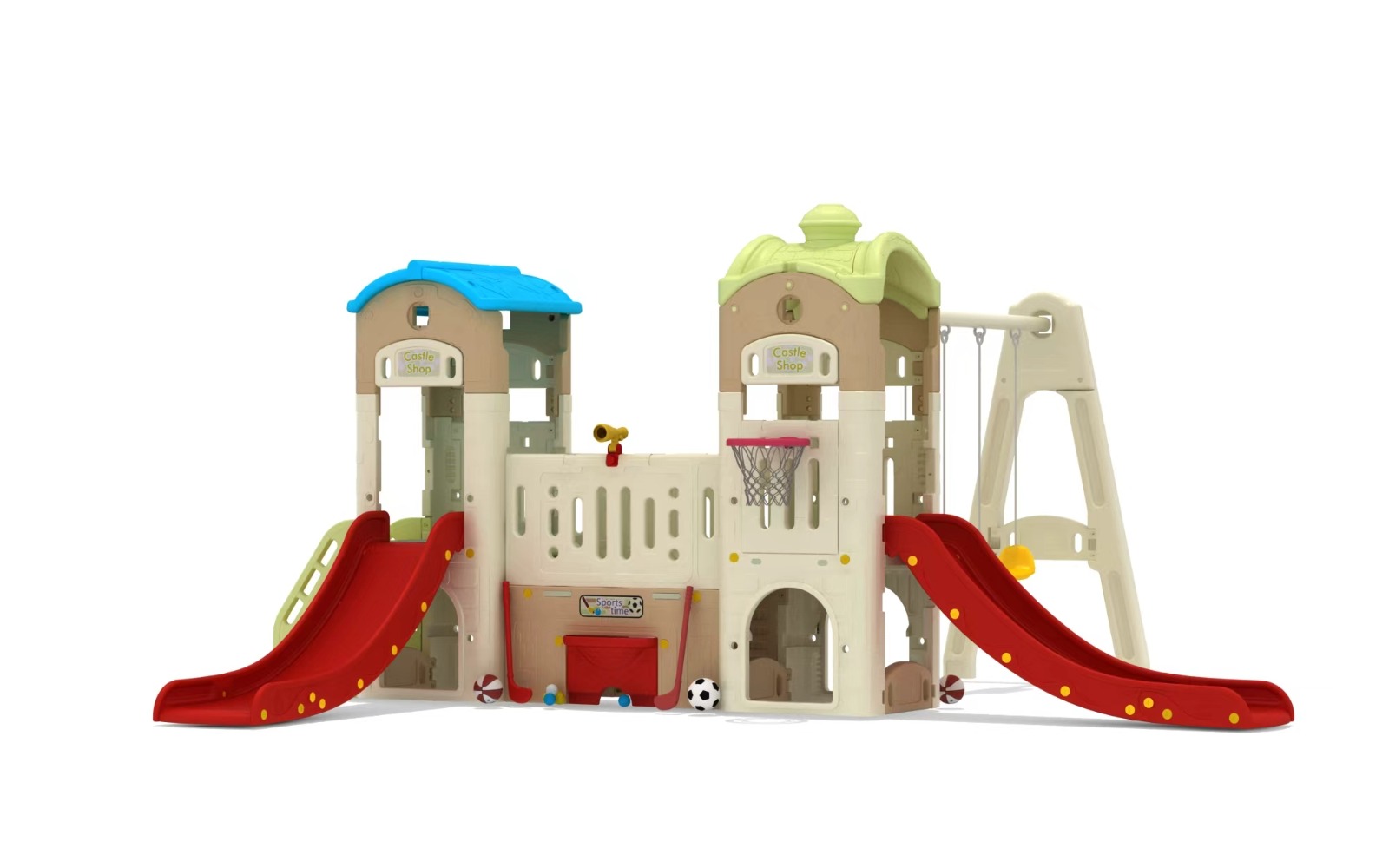 Deluxe L-Shaped Kids Play Club – 390×360×180 cm