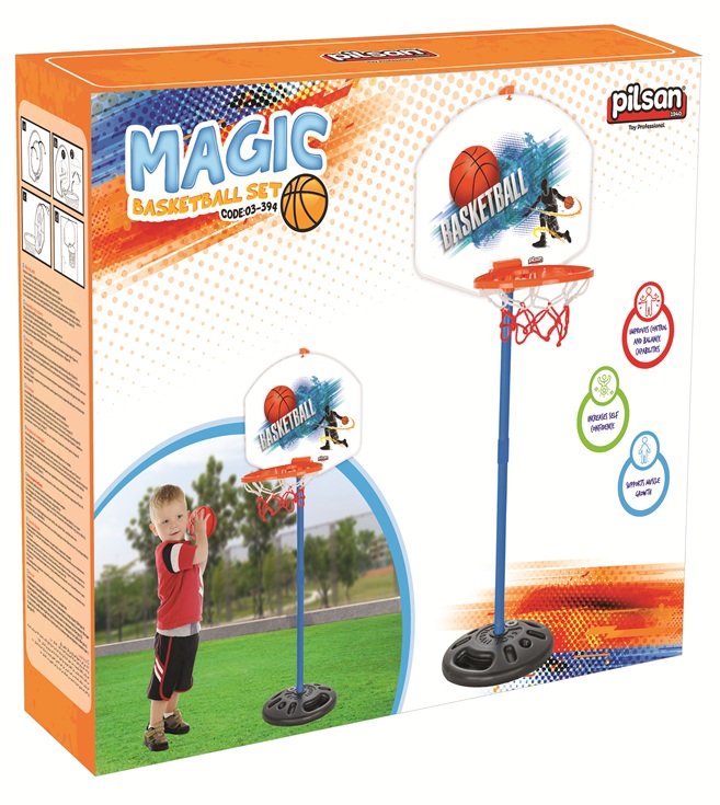 Large Basketball Set – 42×42×117 cm