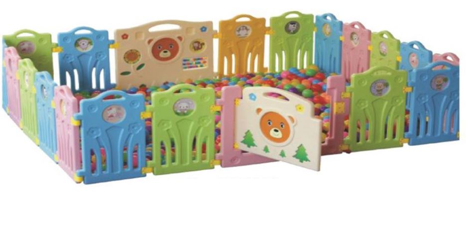 Rectangular Ball Pit Barrier