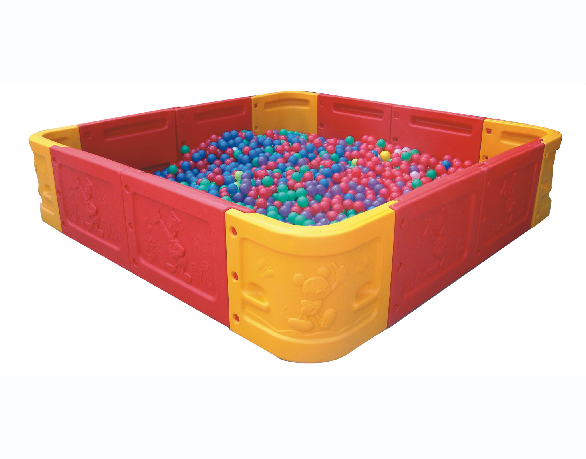 Plastic Ball Pit – 224×224 cm (Balls Not Included)