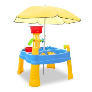 Plastic Sand Pit with Umbrella for Kids