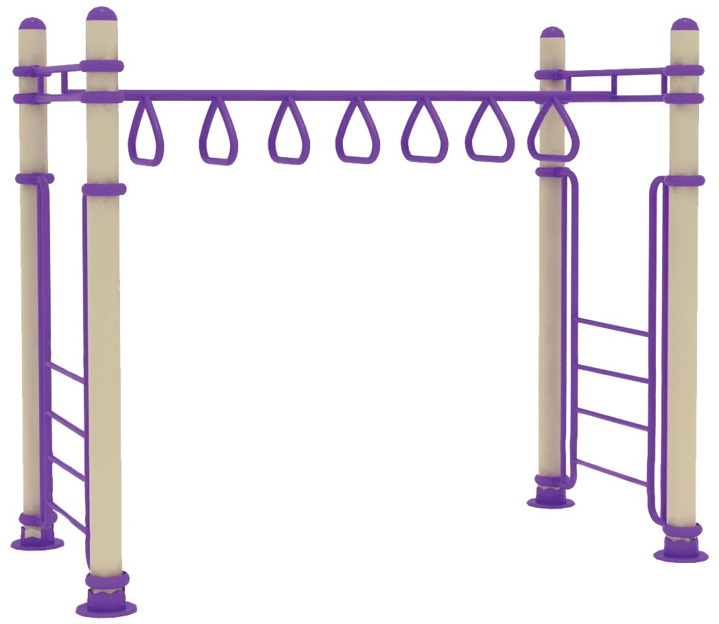 Large Outdoor Climbing Frame – 310×110×250 cm