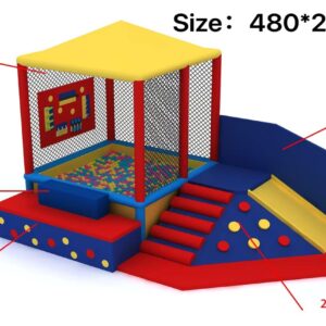 Complete Soft Play Activity Unit (Balls Not Included)