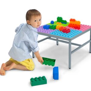 Colorful Blocks Table – 56×56×40 cm