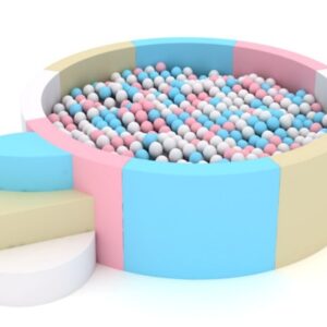 حوض كرات دائري للأطفال – 250×250×60 سم (تصميم 2)