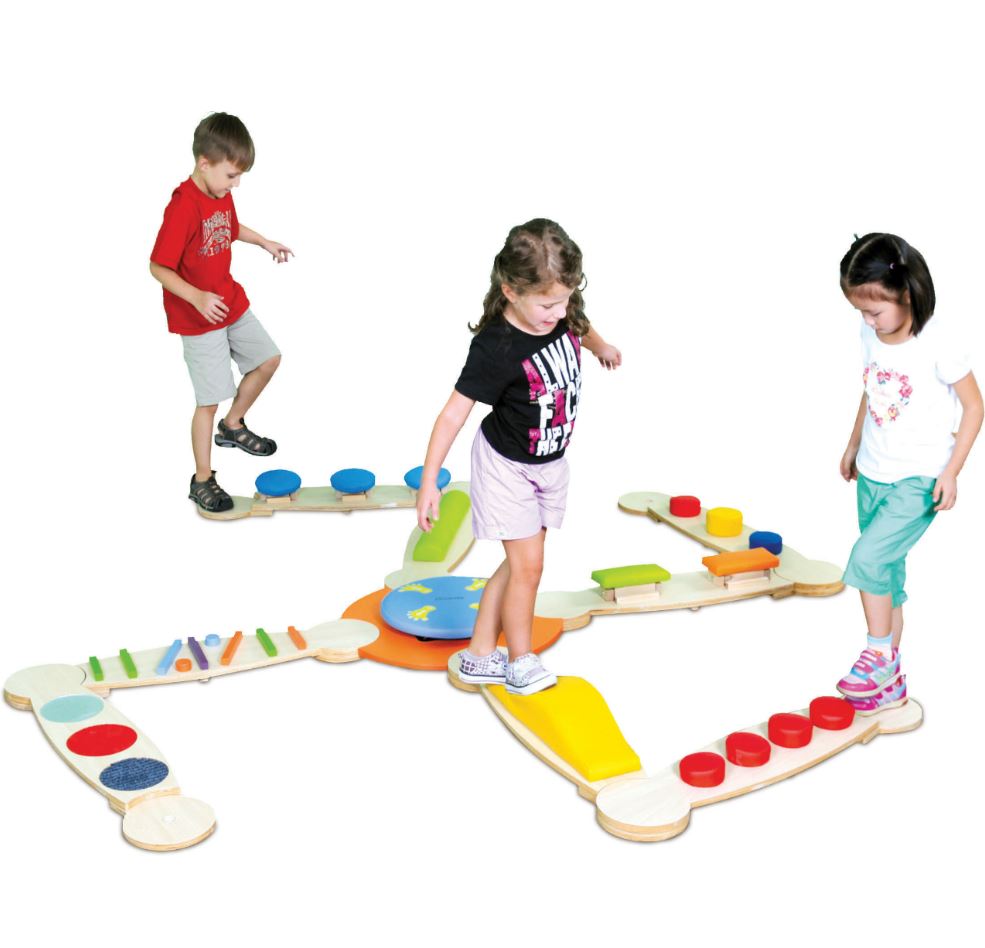 Wooden Balance Boards Set – 6 Different Boards