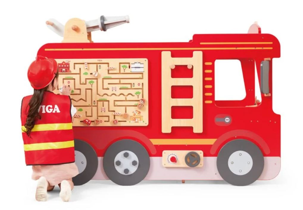 Fire Station Role-Play Center – 150×101×109 cm