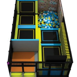 Enclosed Trampoline Park Unit – 10×6×3.7 m