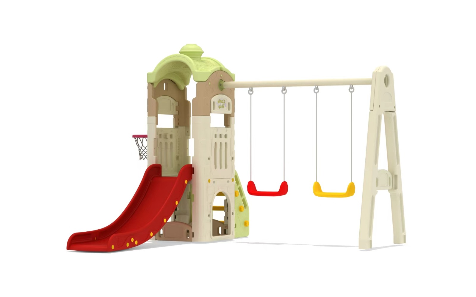 Large Kids Play Club with Slide – 390×95×180 cm